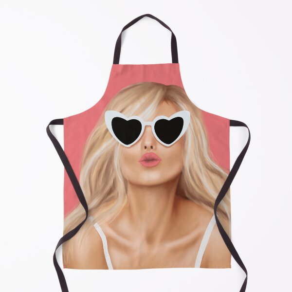Item preview, Kissy Face Blonde, Heart Glasses, Heart Eyes, Pretty Girl, Cute Girl, Blonde, Kiss designed and sold by Clancy Rodgers.