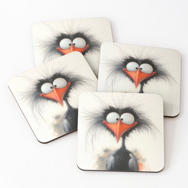 Item preview, "Feathered Funnyman" designed and sold by bloorose.