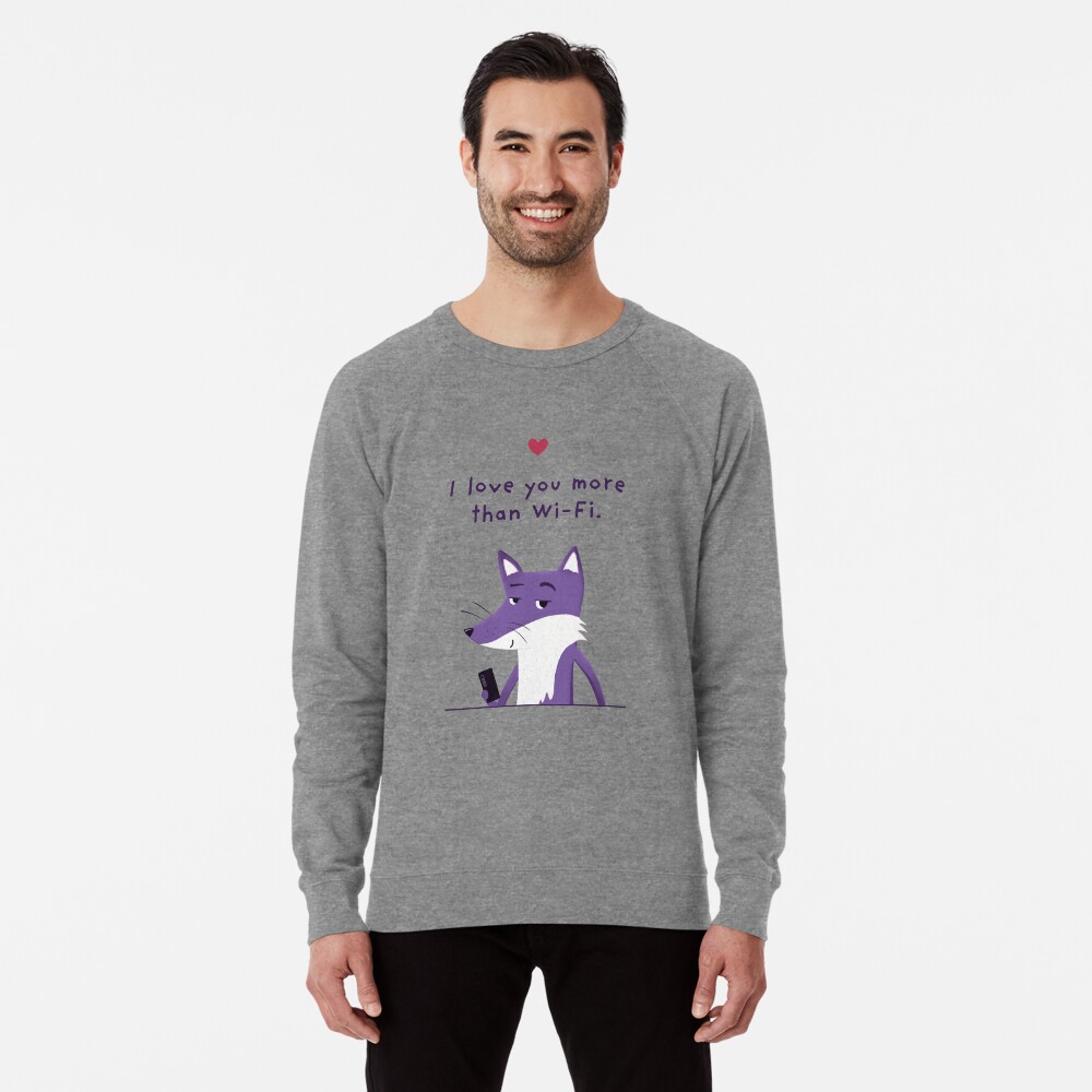 Item preview, Lightweight Sweatshirt designed and sold by ItsPurpleFox.