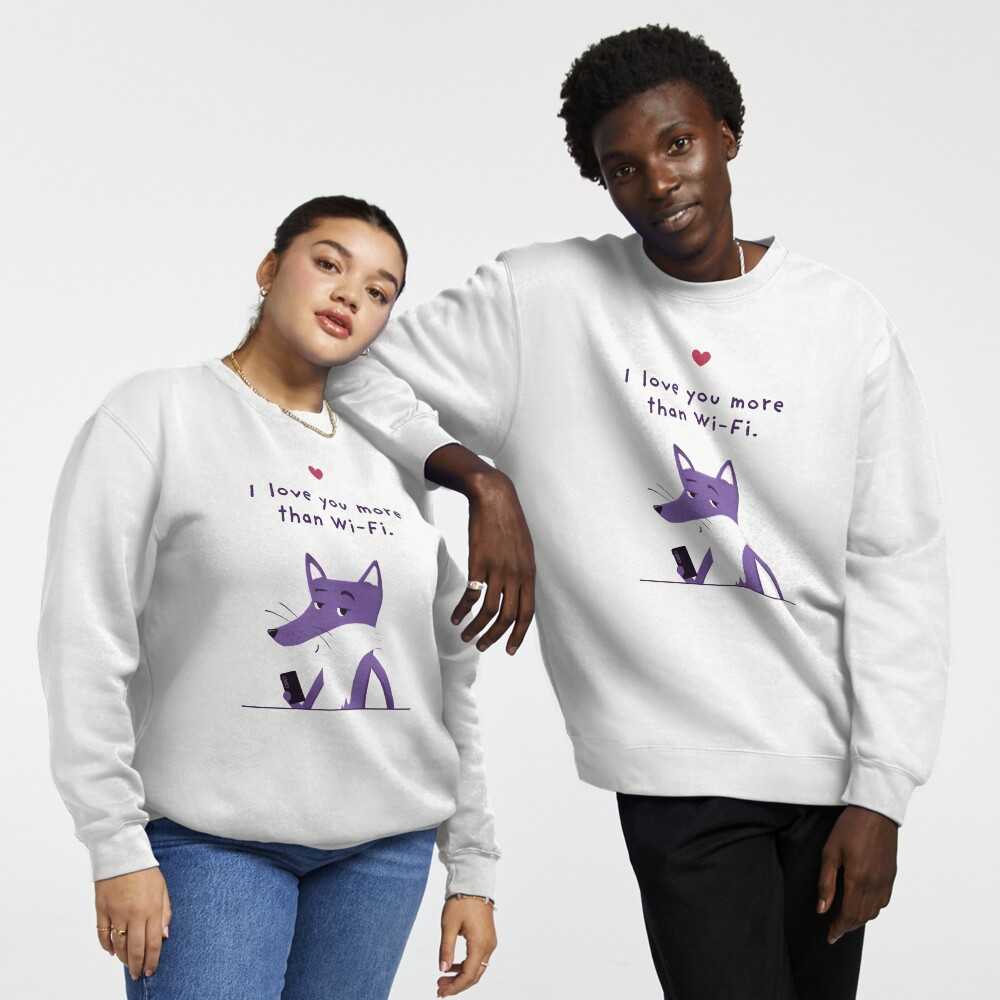 Item preview, Pullover Sweatshirt designed and sold by ItsPurpleFox.