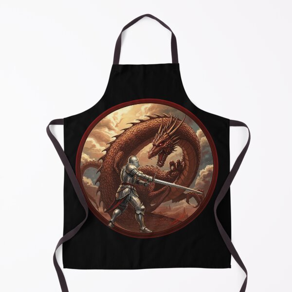 Item preview, Warrior and the Dragon designed and sold by mrchavish.
