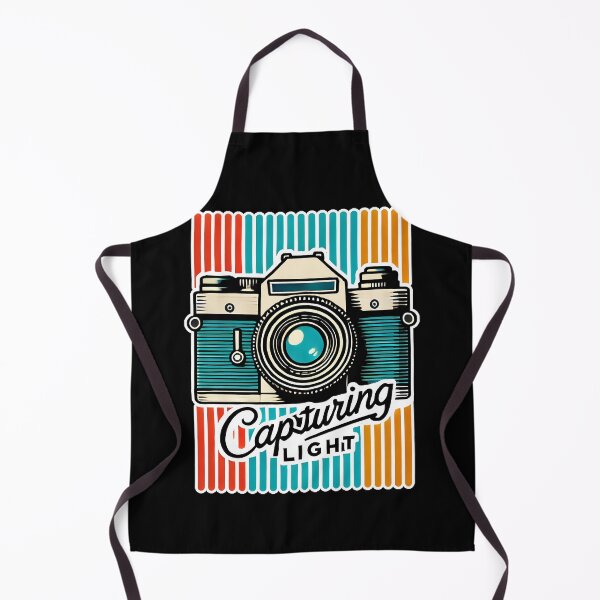 Item preview, Retro Camera Art - Capturing Light Design for Photography Lovers designed and sold by DrawHandArt.