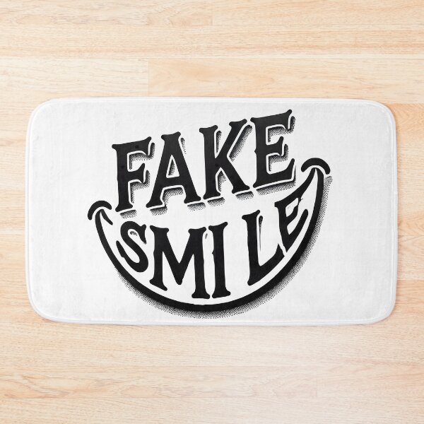 Item preview, Fake smile, Smiley Art designed and sold by TrueArtVibes.