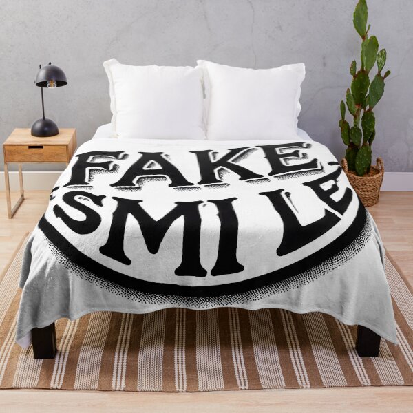 Item preview, Fake smile, Smiley Art designed and sold by TrueArtVibes.
