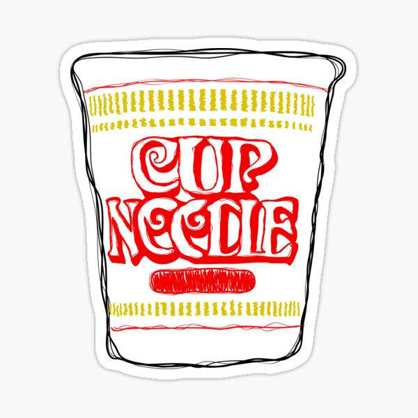 Cup Noodles Sticker