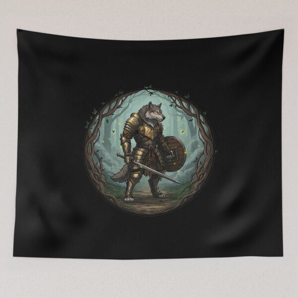 Item preview, Wolf Warrior designed and sold by mrchavish.