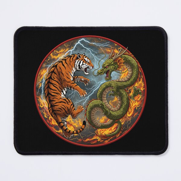 Item preview, Tiger and Dragon designed and sold by mrchavish.