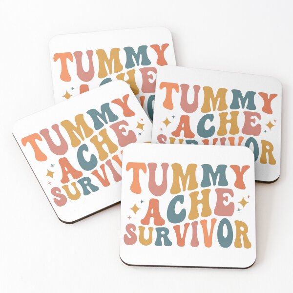 Item preview, Tummy Ache Survivor designed and sold by Pink Pineapple Works.