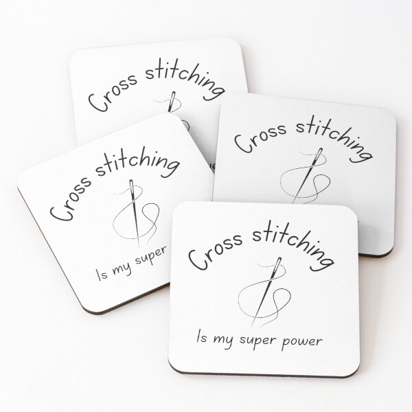 Item preview, Cross stitching is my superpower designed and sold by  Any Mood Designs.