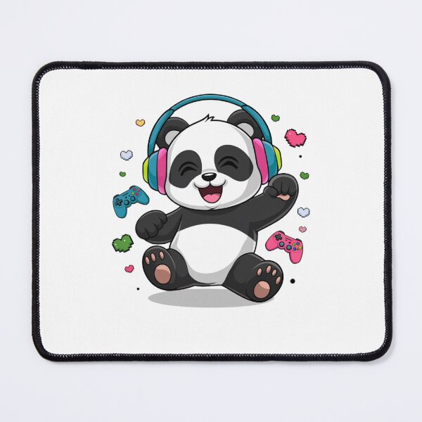 Vista previa del artículo con la obra «Juegos de Panda», diseñado y vendido por Mateusz Majcherek.