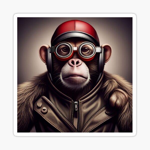 Item preview, Pilot Chimp designed and sold by Inktypolis.