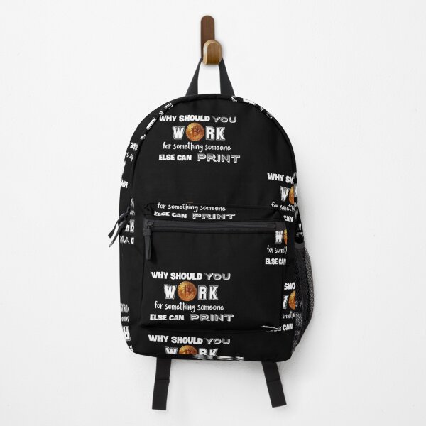 Item preview, Bitcoin why work for money designed and sold by Valdilana.