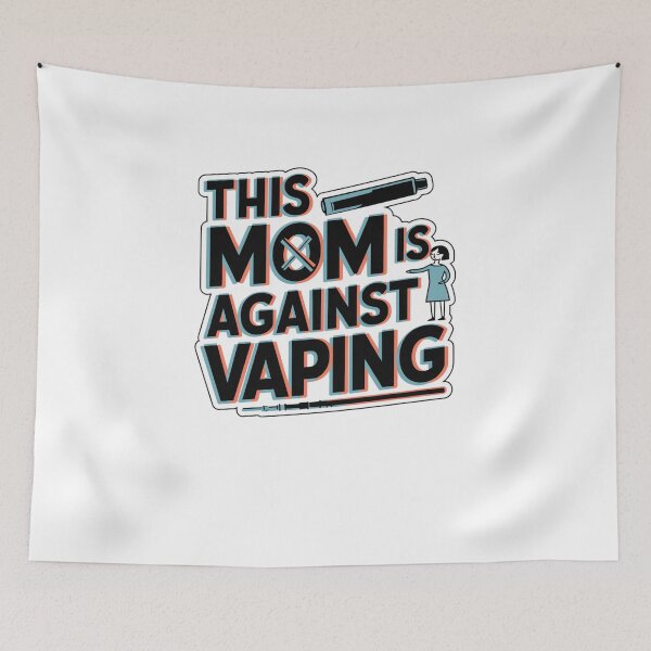 Item preview, this mom is against vaping designed and sold by Mateusz Majcherek.