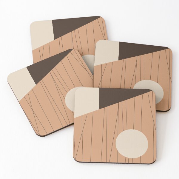Item preview, Earthy tones modern composition #4 designed and sold by Alesa-Aleks.