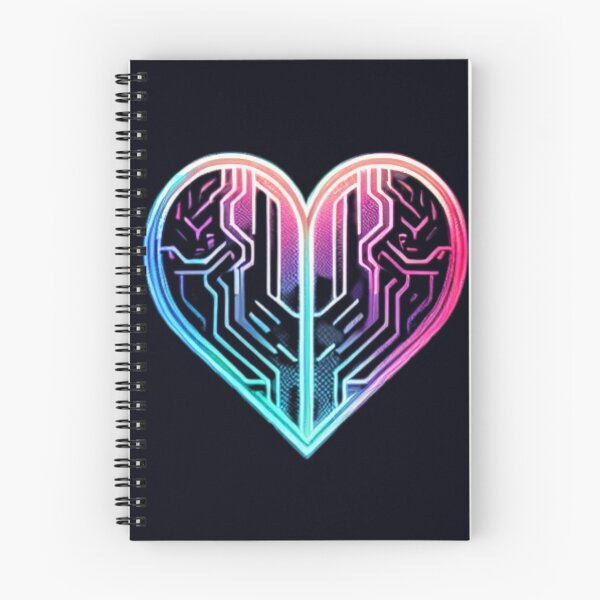Item preview, Futuristic heart designed and sold by  ViralVisionsCreating .
