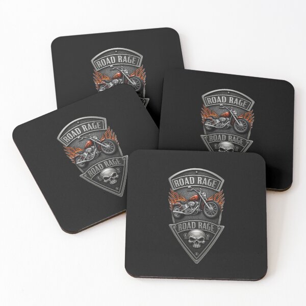 Item preview, Road Rage Motorcycle Badge  designed and sold by WackyJacks.