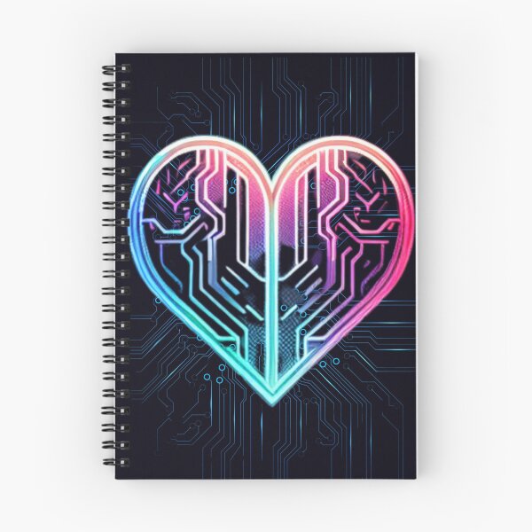 Item preview, Futuristic heart designed and sold by  ViralVisionsCreating .