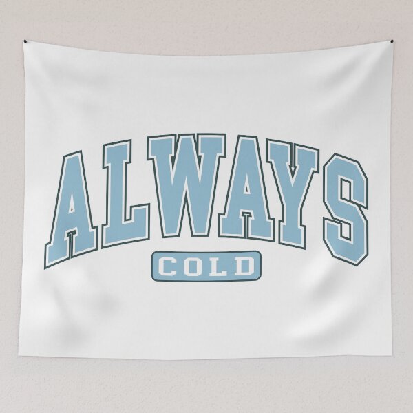 Item preview, Always Cold Spirit Jersey Font designed and sold by Pink Pineapple Works.