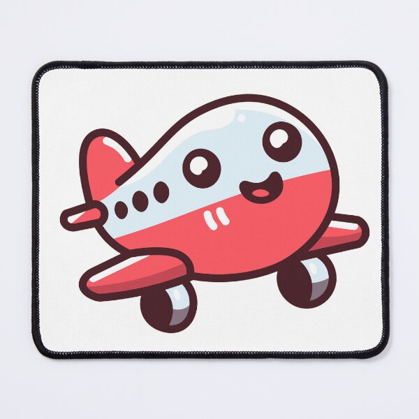 Item preview, Cute Airplane Cartoon designed and sold by Chase's Digital Art Shop.
