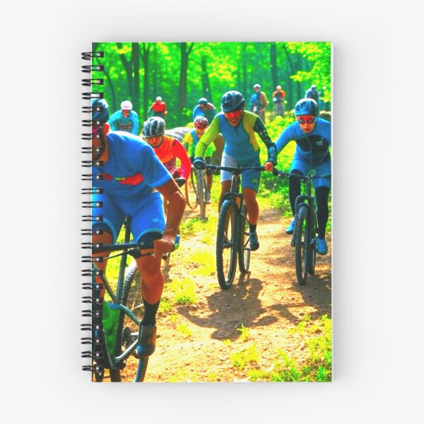 Item preview, The Epic Start of the MTB Grand Race – Adrenaline Unleashed designed and sold by GrizzlyCollective.