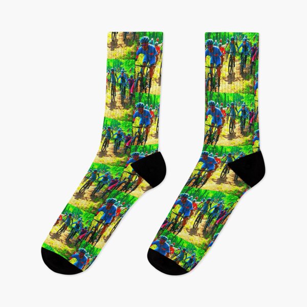 Item preview, The Epic Start of the MTB Grand Race – Adrenaline Unleashed designed and sold by GrizzlyCollective.