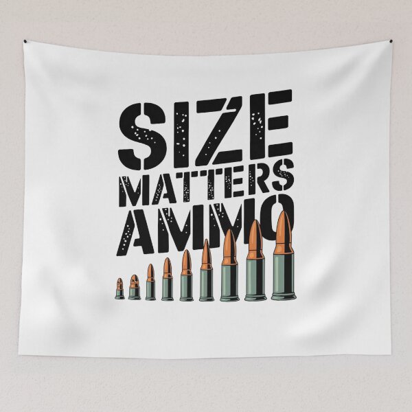 Item preview, Size Matters Ammo designed and sold by Mateusz Majcherek.
