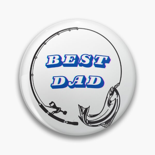 Item preview, Best dad fishing designed and sold by MidnightInk Designs.