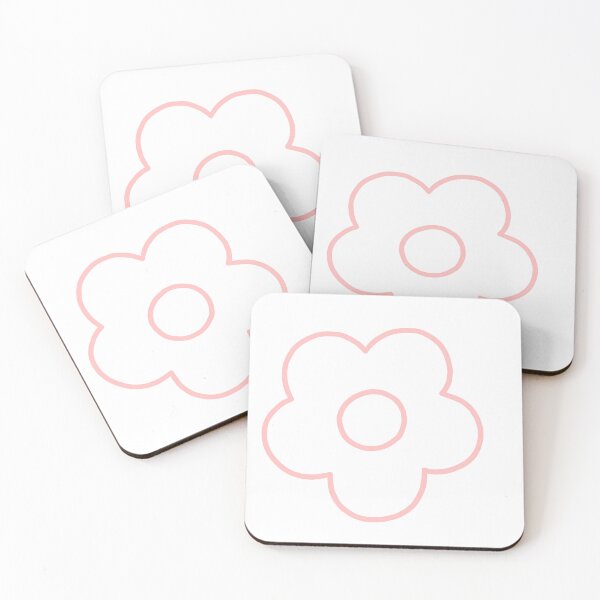 Item preview, Daisy - Pastel red outline designed and sold by TinyDaisyStore.