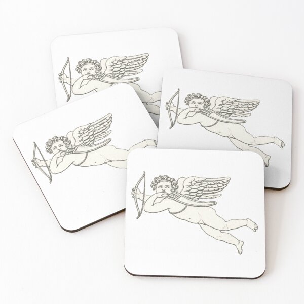 Item preview, Flying Cupid with Bow and Arrow designed and sold by HawthorneFlame.