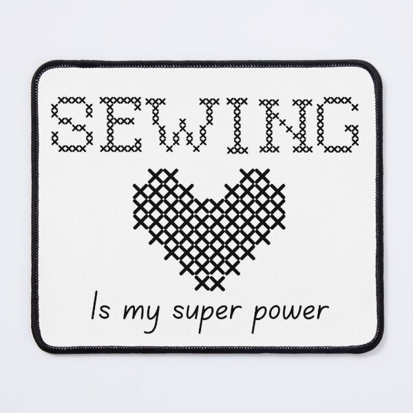 Item preview, Sewing is my super power designed and sold by  Any Mood Designs.