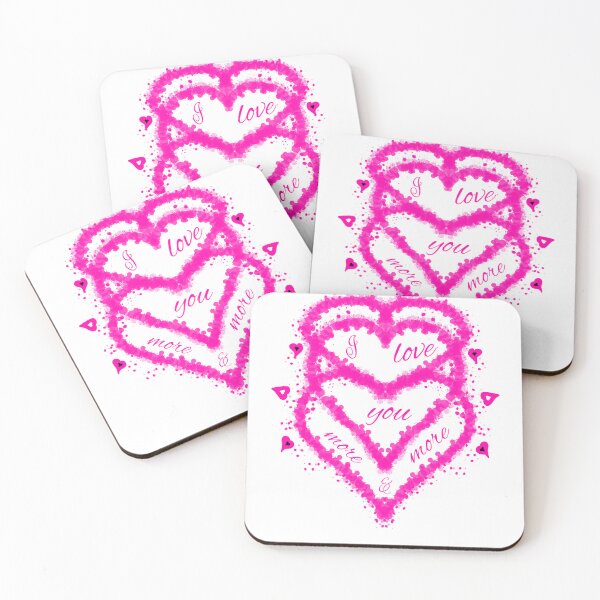 Item preview, I love you more and more designed and sold by MsArtyCrafts.