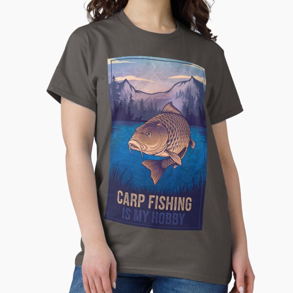 Item preview, Carp fishing is my hobby designed and sold by M.B.Designing.