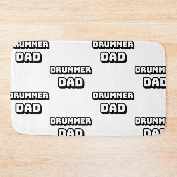 Item preview, Drummer dad, cool dad design designed and sold by Merchattack.