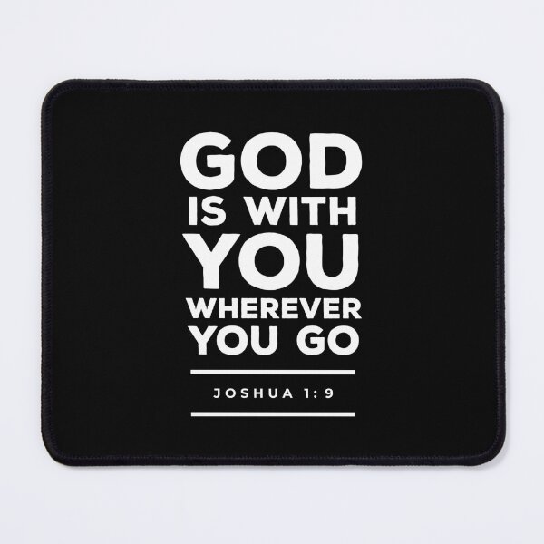 Item preview, God Is With You Wherever You Go designed and sold by KlitosClan.