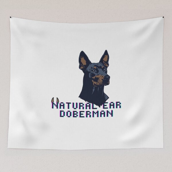 Item preview, Natural Ear Doberman T-Shirt | Bold Doberman Dog Lover Shirt | Unique Pet Lover Gift, Funny Shirt, Valentine Shirt gift, Valentine Day Cut File, gift for Mom, dad gift designed and sold by GAIDREDA.