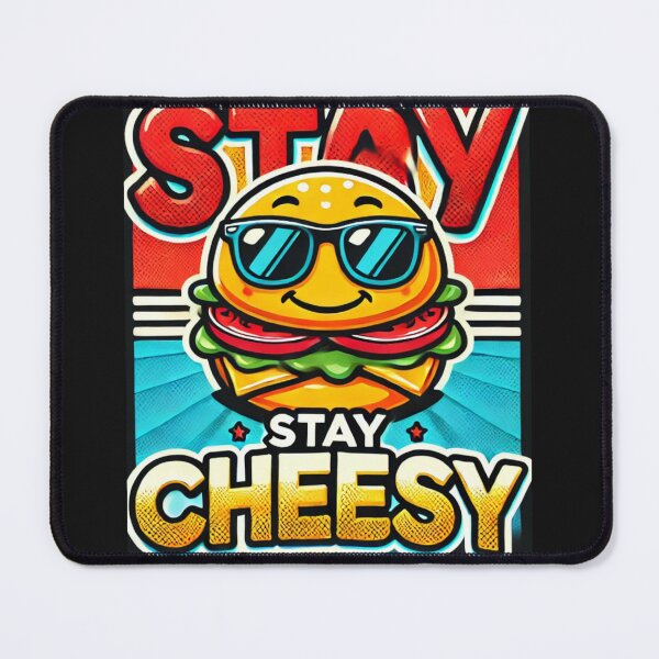 Item preview, Stay Cheesy: The Ultimate Cheese Lover's Tee designed and sold by AImarioart.