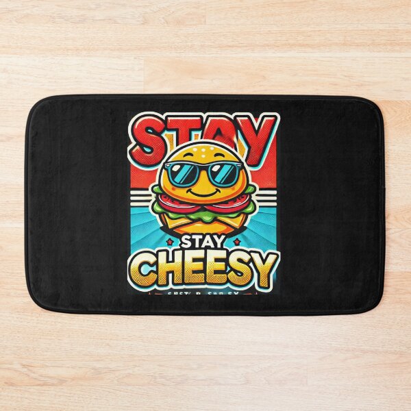 Item preview, Stay Cheesy: The Ultimate Cheese Lover's Tee designed and sold by AImarioart.