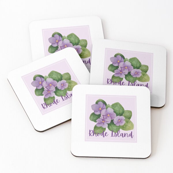 Item preview, Rhode Island State Flower Violet Classic T-shirt Sticker designed and sold by ThinkNature!.