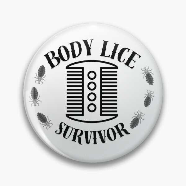 Item preview, Body Lice Survivor designed and sold by SillyDarkShop.
