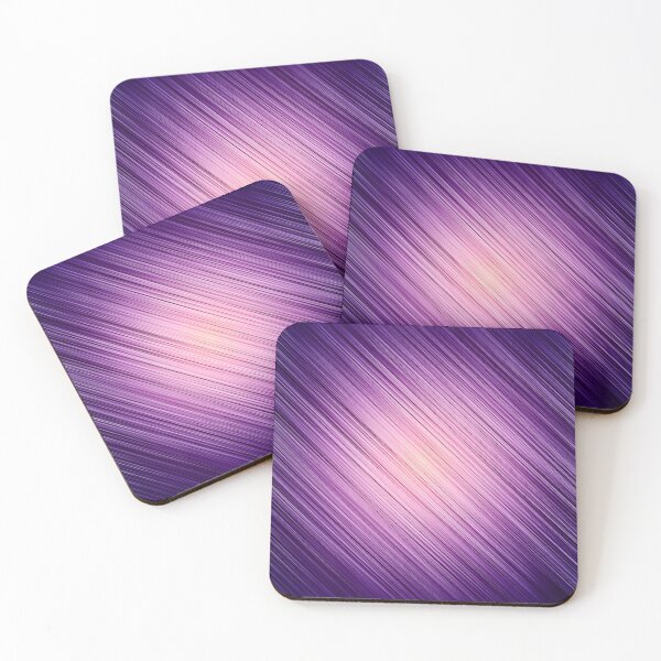 Item preview, Purple Rain: Magical Diagonal Lines Abstract Pink Glow Effect Art designed and sold by Patternair.