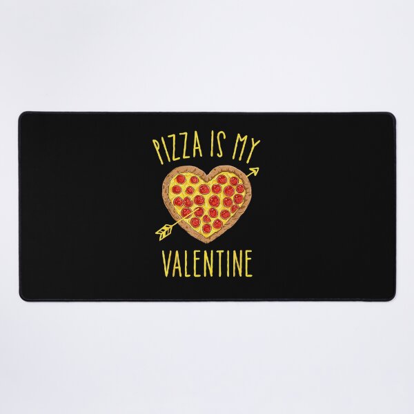 Item preview, Pizza Is My Valentine Valentines Day Heart Pepperoni Lover designed and sold by FunnyHumorTees.