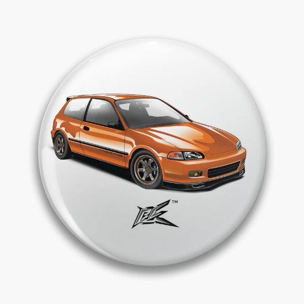 Item preview, civic eg6 orange  designed and sold by NaquashM.