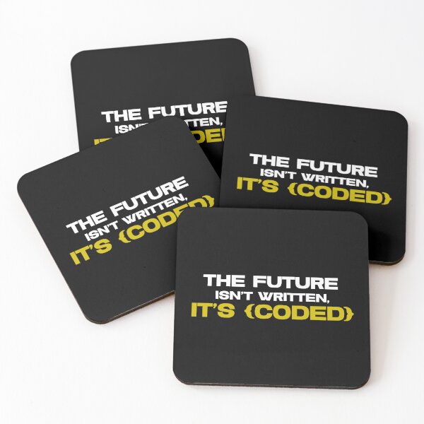 Item preview, The future isn’t written, it’s coded software engineer design designed and sold by TheCanvas11.