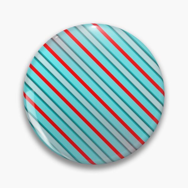 Artikelvorschau, Retro Candy Stripes: Vintage türkis und rot diagonal Muster Kunst entworfen und verkauft von Patternair.