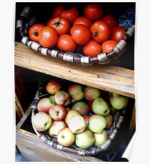 Fruits & Veggies in St. Paul DeVence Poster