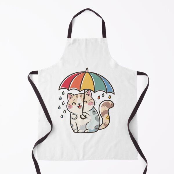 Item preview, Colourful umbrella kitty designed and sold by Mateusz Majcherek.