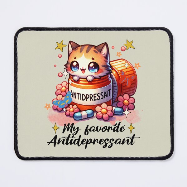 Item preview, Cat antidepressant - My Cat is my favorite antidepressant designed and sold by Tee-Craftify.