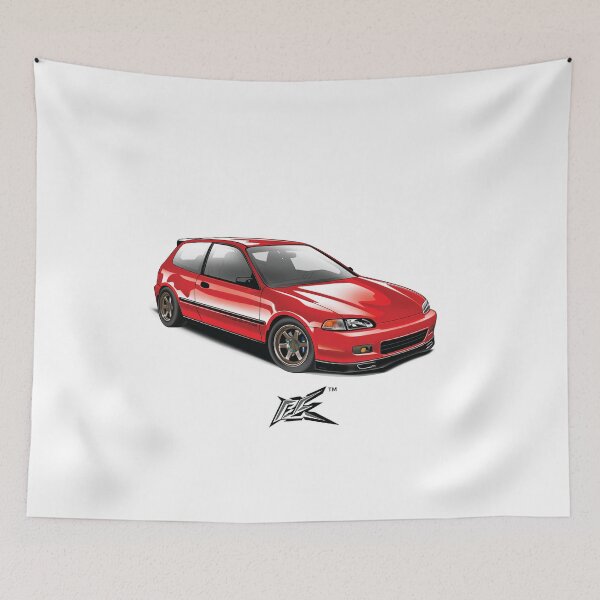 Item preview, civic eg6 red  designed and sold by NaquashM.