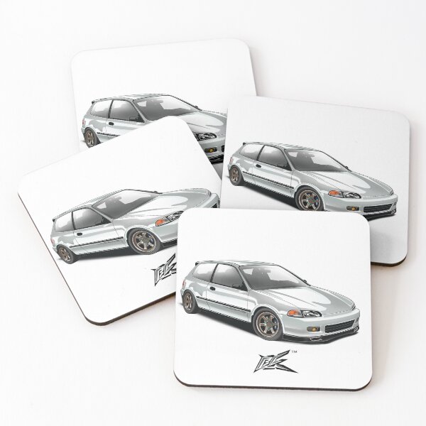 Item preview, civic eg6 white  designed and sold by NaquashM.