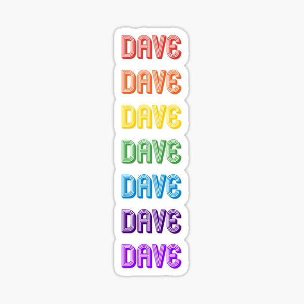 Item preview, Dave Matthews Band Rainbow designed and sold by Spike The Punch Design Co..